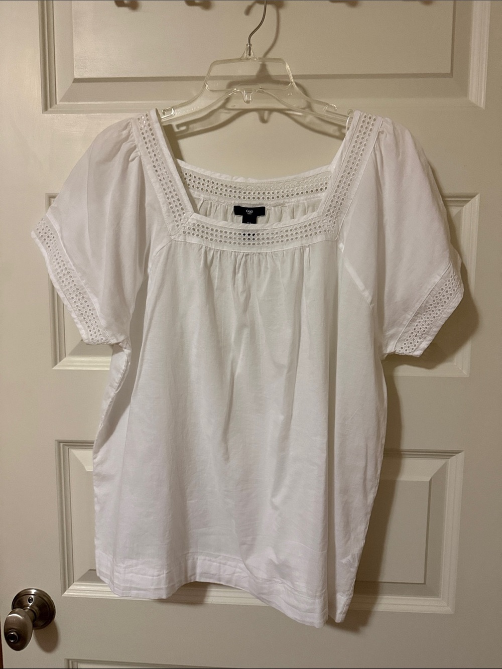 Gap White Square Neck Women’s Top